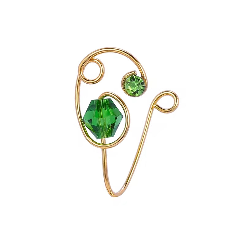 THE GREEN GUMDROP RING